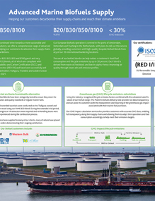 Advanced Marine Biofuels Supply TFG Marine