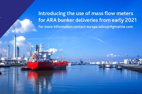 TFG Introducing the use of mass flow meters for ARA bunkers deliveries from early 2021